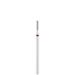 Диамантена фреза "rounded cylinder" red - заоблен цилиндър - червена L-7,0 mm, Ø1,6 mm - Divinity