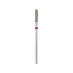 Диамантена фреза "rounded cylinder" red - заоблен цилиндър - червена L-7,0 mm, Ø2,3 mm - Divinity