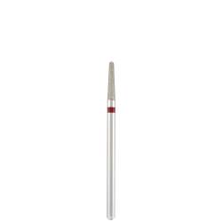 Диамантена фреза "rounded cone" червена, L-10,0 mm, Ø2,3 mm - Divinity