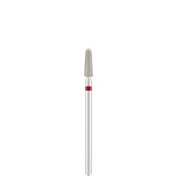 Диамантена фреза "rounded cone" червена, L-10,0 mm, Ø3,3 mm - Divinity