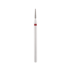 Диамантена фреза "rounded needle" червена, L-8,2 mm, Ø1,4 mm - Divinity