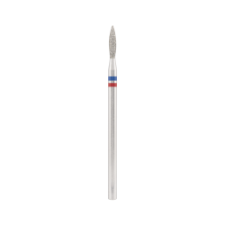 Диамантена фреза "duoble flame" синьо/червена, L- 10,0 mm, Ø2,1 mm - Divinity