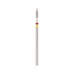 Диамантена фреза "duoble flame" червено/жълта, L- 10,0 mm, Ø2,1 mm - Divinity