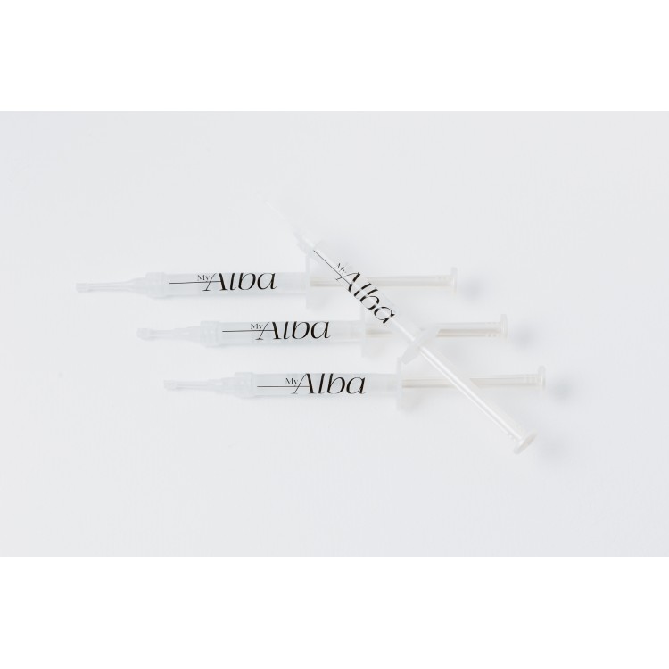 Премиум система за домашно избелване MyAlba - 16% Carbamide Peroxide -  Premuim Teeth Whitening System